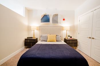 Large comfortable bedrooms